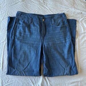 NYDJ Flare & Wide Leg Jeans in Deep Blue